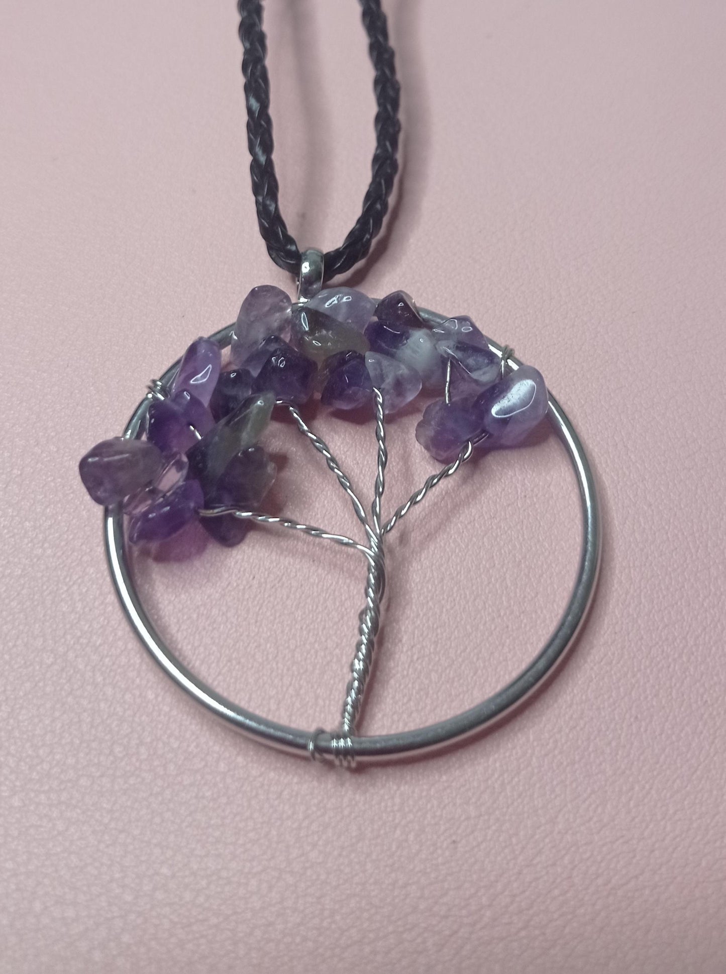 Amethyst Tree of Life Necklace