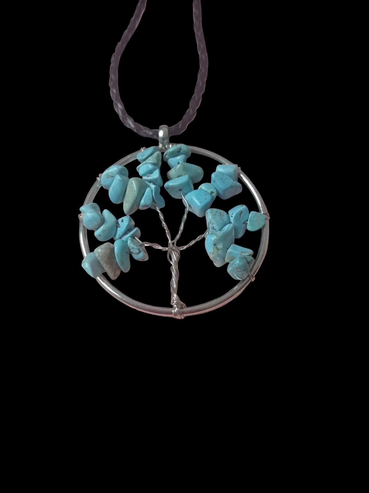 Turquoise Tree of Life Necklace