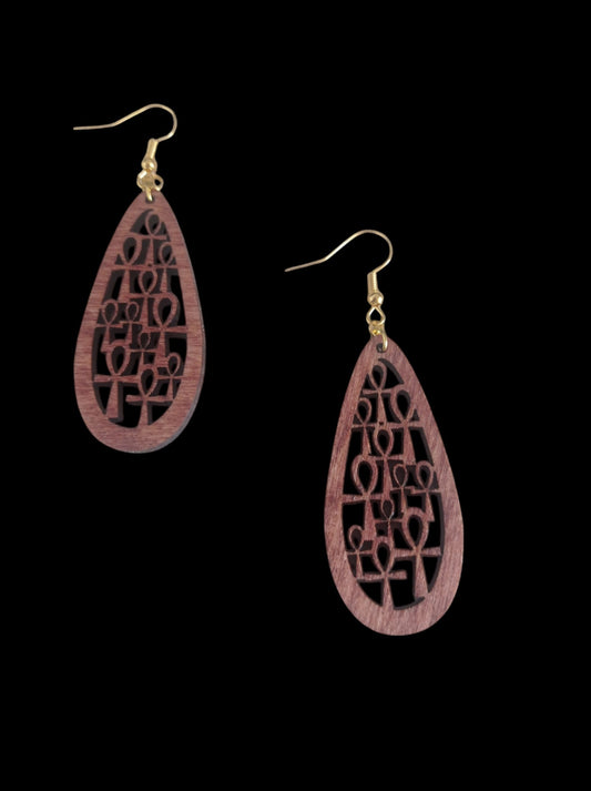 Ankh is Life Earrings