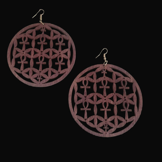 Circle of Life Earrings - Large