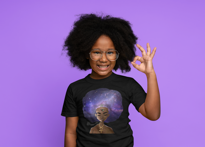 Galaxy Fro Youth  T Shirt