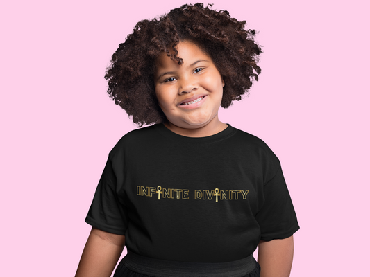 Infinite Divinity  - Youth Text T-Shirt